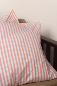 Personalized Recycled Yarn-Dyed Stripe Woven American Square <b>Pillow</b> <b>Cases</b> & Cushion <b>Cases</b> Set of 4 for Home Hotel Hospital - Product Image 3