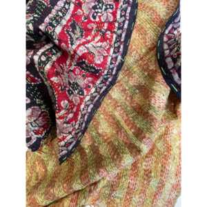 Écharpe de luxe vintage en soie or ambre, longue, imprimée, en mousseline, multifonctionnelle, 50x180cm, pour femme, numérique, été - Product Image 2