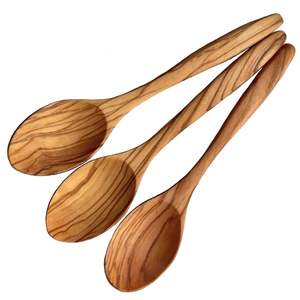Cuchara de Madera Resistente y Duradera para Cocinar con Salsas Espesas, Servir Comidas Familiares y Fiestas - Diseño de Lujo - Product Image 4