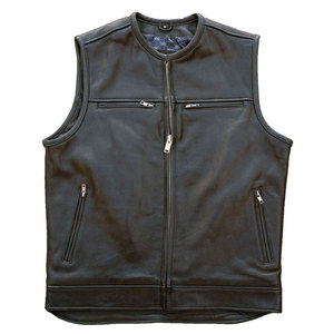Chaleco de Cuero para Hombre, Precio Razonable, 100% Cuero, Material Duradero, Mejor Calidad, Transpirable, Gran Venta - Product Image 1