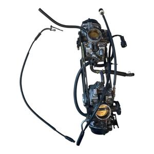 Original for Suzuki SV650 1999 <b>Throttle</b> Body with <b>Cables</b> and Sensors Used Condition - Product Image 1