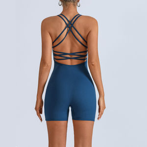 <b>Women's</b> Sportswear Activewear Workout One Piece Bodysuit Quick Drying Flare Pants Yoga <b>Jumpsuit</b> Lycra Casual Bodycon - Product Image 4
