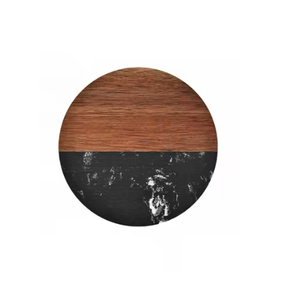 Freshly Design Wood & <b>Marble</b> <b>Coasters</b> Natural Finishing <b>Coaster</b> Used for Home Office and Table Decoration <b>Coasters</b> Trending - Product Image 2