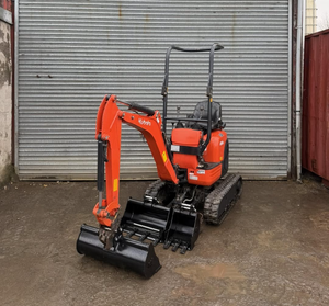 Mini-excavatrice hydraulique Kubota U10-3 en promotion |   Micro-excavatrice diesel Kubota U10-3 de 1 tonne pour petits chantiers - Product Image 1