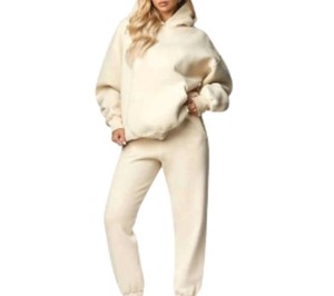 Vêtements de sport de haute qualité personnalisés en gros, survêtement pour femmes, ensemble de jogging personnalisé, marque privée, jogging vierge - Product Image 2