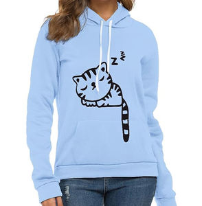 เสื้อมีฮู้ดแบบสวมหัวสำหรับผู้หญิงเสื้อผ้าแนวสตรีทกันรอยยับแห้งเร็วระบายอากาศได้ดี - Product Image 2