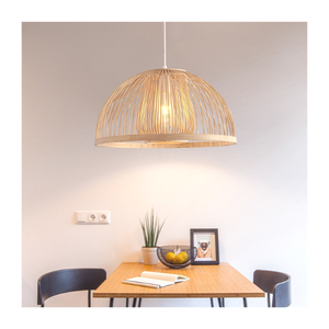 Lámpara de Techo Colgante de Bambú de Alta Calidad para Decoración del Hogar, Sala de Estar, Resort, Hotel, Fabricada en Vietnam - Product Image 6