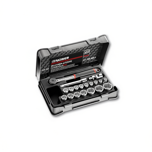 ชุดเครื่องมืออุซาก 19 ชิ้น พร้อมซ็อกเก็ตหกเหลี่ยมในกล่อง ABS ชุดซ็อกเก็ตที่ทนทาน - Product Image 2