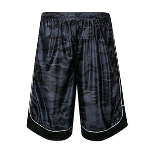 Short de basket-ball personnalisé pour hommes, imprimé camouflage, maille respirante, séchage rapide, fabricant OEM de vêtements de sport avec fermeture à cordon de serrage - Product Image 6