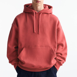 Sudaderas con capucha de algodón 100% bordadas con logotipo personalizado sudaderas con capucha lisas en blanco al por mayor para ropa de calle y ropa deportiva - Product Image 1