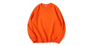 Sweat-shirt à col rond vintage pour femmes 100% coton teint en gros blanc pour la saison d'hiver - Product Image 2