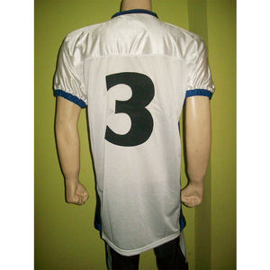 Camiseta de fútbol americano personalizable corta con ajuste personalizado, malla transpirable, diseño de cuello en V, entrenamiento de equipo de números cosido duradero - Product Image 2