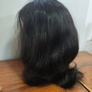 วิกผมลูกไม้เต็มศีรษะคุณภาพพรีเมียมพิเศษ ผมตรงธรรมชาติจากอินเดีย สีธรรมชาติ ไม่ต้องใช้กาว หนาแน่น จัดเรียงเกล็ดผมอย่างดี - Product Image 6