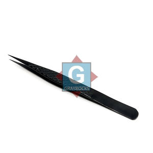 Pinces à épiler en acier inoxydable durables et de qualité supérieure, pointues et droites, couleurs personnalisées - Product Image 6