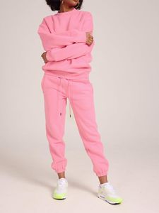 Survêtements élégants en molleton de haute qualité pour femmes, impression de conception personnalisée avec logo, nouveaux survêtements pour femmes à la mode - Product Image 4