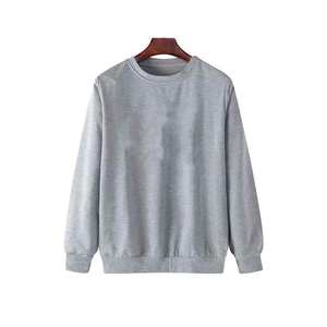 Fabricantes de calidad superior Peso pesado en blanco Hombres Sudadera Tallas grandes Personalizado Color sólido Casual Hombres Ropa DDP Envío - Product Image 1