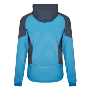 เสื้อแจ็กเก็ตกันน้ำสำหรับผู้ชายเสื้อกีฬาผ้าใบกันน้ำสำหรับฝึกซ้อมกลางแจ้งโลโก้ออกแบบได้ตามต้องการ - Product Image 2