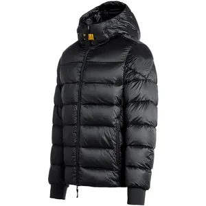 Wholesale custom regular bubble puffer jacket men's customized warm winter packable lightweight puffy Jackets quilted coat