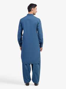 Salwar Kameez élégant pour hommes pakistanais, tenue traditionnelle musulmane de qualité supérieure pour l'Aïd, les mariages, les fêtes et le port quotidien - Product Image 6