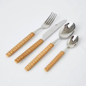 Luxury Portugal Utensil Set with Gold <b>Thin</b> Amazing Design Handle Cutlery New Design for Back to School - Product Image 4