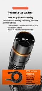 <span class=keywords><strong>Aspirateur</strong></span> à main DZHT 1200W en acier inoxydable, humide/sec, multi-buses, filtre à <span class=keywords><strong>eau</strong></span> <span class=keywords><strong>pour</strong></span> la maison, l'extérieur, la voiture, l'hôtel, sans sac - Product Image 3