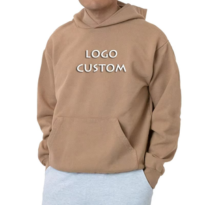 Sudaderas con capucha gruesas informales de alta calidad para mujer, sudaderas con bolsillos de canguro de gran tamaño personalizadas para mujer - Product Image 5