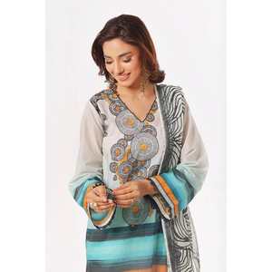 Conjunto de traje de jardín sin coser de 3 piezas gris para mujer - Product Image 5