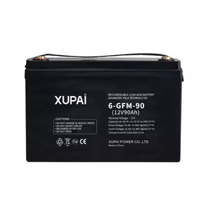 UPS 및 에너지 저장 기능을 위한 XUPAI 엔터프라이즈급 <span class=keywords><strong>12</strong></span> <span class=keywords><strong>V</strong></span> 90ah <span class=keywords><strong>VRLA</strong></span> 밀폐형 GFM <span class=keywords><strong>AGM</strong></span> 배터리 - Product Image 3