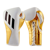 Guantes de boxeo de cuero con logotipo personalizado, venta al por mayor, fabricante de guantes de boxeo ganadores de piel de vaca de entrenamiento para uso profesional de kick boxing