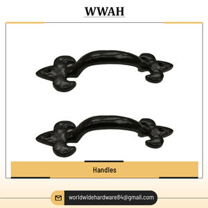 2023ที่ดีที่สุดขายทองเหลืองโบราณ Knurled การออกแบบที่มีคุณภาพสูงดึงจับสำหรับตู้,ลิ้นชัก,ประตูจากอินเดีย - Product Image 6