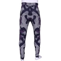 Pantalon de jogging décontracté en velours côtelé imprimé pour homme, couche de base athlétique, anti-humidité, entraînement, coupe droite, rayures incurvées