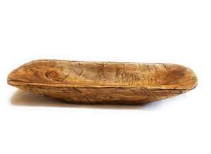 Bol en bois naturel artisanal pour la cuisine, la salle à manger, la décoration de la maison - Product Image 4