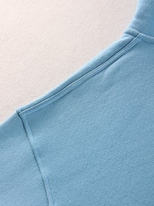 360G poids lourd unisexe en peluche à capuche hommes goutte épaule pleine fermeture éclair impression personnalisée motif solide manteau d'hiver coupe ample sweats à capuche - Product Image 4