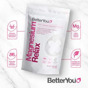 BetterYou 750g Flocons de bain relaxants Sel de bain au magnésium de qualité supérieure pour la relaxation - Product Image 4