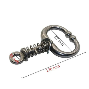 Anneau de nez en acier inoxydable de qualité supérieure / Tailles de 50 mm à 70 mm Fournitures pour bétail Prix ​​bas Instrument vétérinaire - Product Image 3