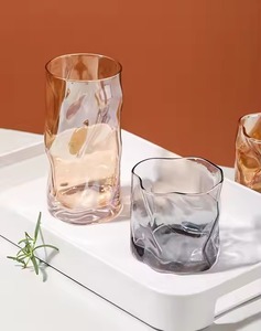 เชิงเทียนแก้วหรูหราสำหรับตกแต่งบ้านที่วางเทียนหอมใช้ซ้ำได้วางกลางโต๊ะ - Product Image 1