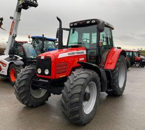รถแทรกเตอร์ล้อยาง Massey Ferguson 6465 คุณภาพดี มือสอง 140 แรงม้า พร้อมเครื่องยนต์และเกียร์ ขาย - Product Image 1