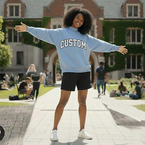 Sigma Theta Pi hiver écologique personnalisable col montant sweat durable douceur femmes mode goutte épaule longue - Product Image 3