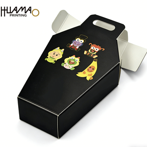 Custom Printed Halloween <b>box</b> Mystery Pin Collection <b>Box</b> with UV Limited Edition Enamel Lapel Pin Packaging Gift <b>Box</b> with Hanger - Product Image 5