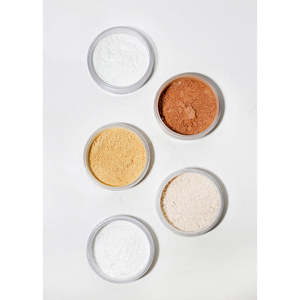 Poudre libre minérale imperméable A3shop AOA Banana Perfect Setting avec fini mat - Product Image 3