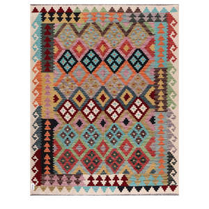 พรมกิลิมไมมาณา อัฟกานิสถาน ขนาด 193 x 154 ซม. ของตกแต่งบ้าน - Product Image 1