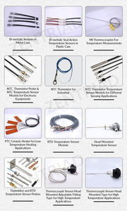 Sensor de temperatura hecho de acero inoxidable de calidad superior de voltaje de 240V / 16A para uso industrial del proveedor líder de la India - Product Image 6