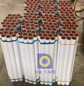 Tubos de papel de correo de cilindro de cartón marrón de papel Kraft uso para embalaje exprés hecho en Vietnam - Product Image 4