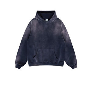 Sweats à capuche en coton de haute qualité pour hommes avec strass fantaisie et fermeture éclair Style coréen à manches longues - Product Image 6