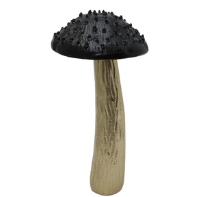 Nouvelle qualité Halloween décoratif en aluminium champignon gris Texture patine pour la décoration de la maison personnalisé à la main - Product Image 3