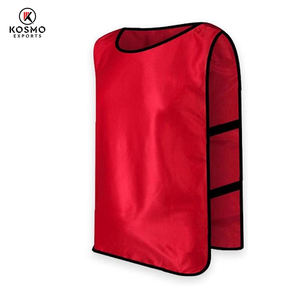 Baberos de fútbol personalizados de poliéster 100%, chaleco de entrenamiento de fútbol personalizado con camiseta de práctica de equipo y logotipo para ropa de fútbol - Product Image 3