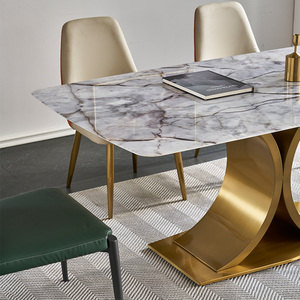 <span class=keywords><strong>Table</strong></span> <span class=keywords><strong>de</strong></span> <span class=keywords><strong>salle</strong></span> à <span class=keywords><strong>manger</strong></span> moderne ronde en pierre frittée et métal, ensemble <span class=keywords><strong>table</strong></span> et banc, <span class=keywords><strong>table</strong></span> <span class=keywords><strong>de</strong></span> <span class=keywords><strong>billard</strong></span> 6 places, écologique - Product Image 4