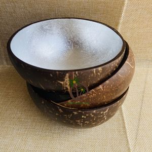 MEJOR PRECIO CUENCO DE CÁSCARA DE COCO CUENZO DISEÑADO DE COCO/CUENCO LACADO DE COCO PARA DECORACIÓN DE REGALO DE ALIMENTOS/JUEGO DE CUENCOS DE COCO CUCHARA - Product Image 1
