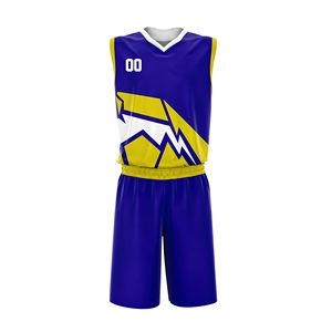 2025 Mejor Precio Razonable uniforme de baloncesto OEM impreso rayas multicolor cómodo transpirable directo de fábrica ropa deportiva - Product Image 1