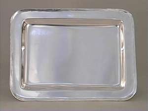 Bandejas rectangulares de plástico para servir comida rápida, bandeja antideslizante de plástico para supermercado - Product Image 3